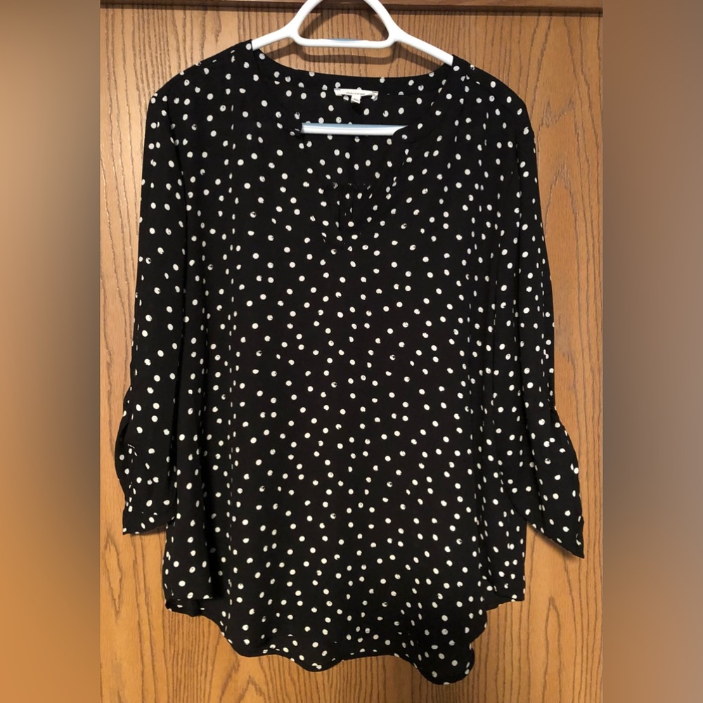 Women’s Maurices polka dot blouse - Size XL